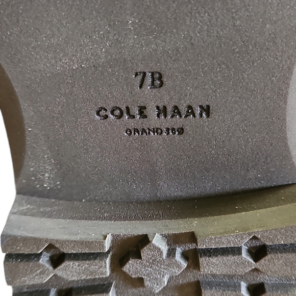 Cole Haan Greenwich Women's Berkshire Suede Lace-up Boots Size 7 - Picture 10 of 12